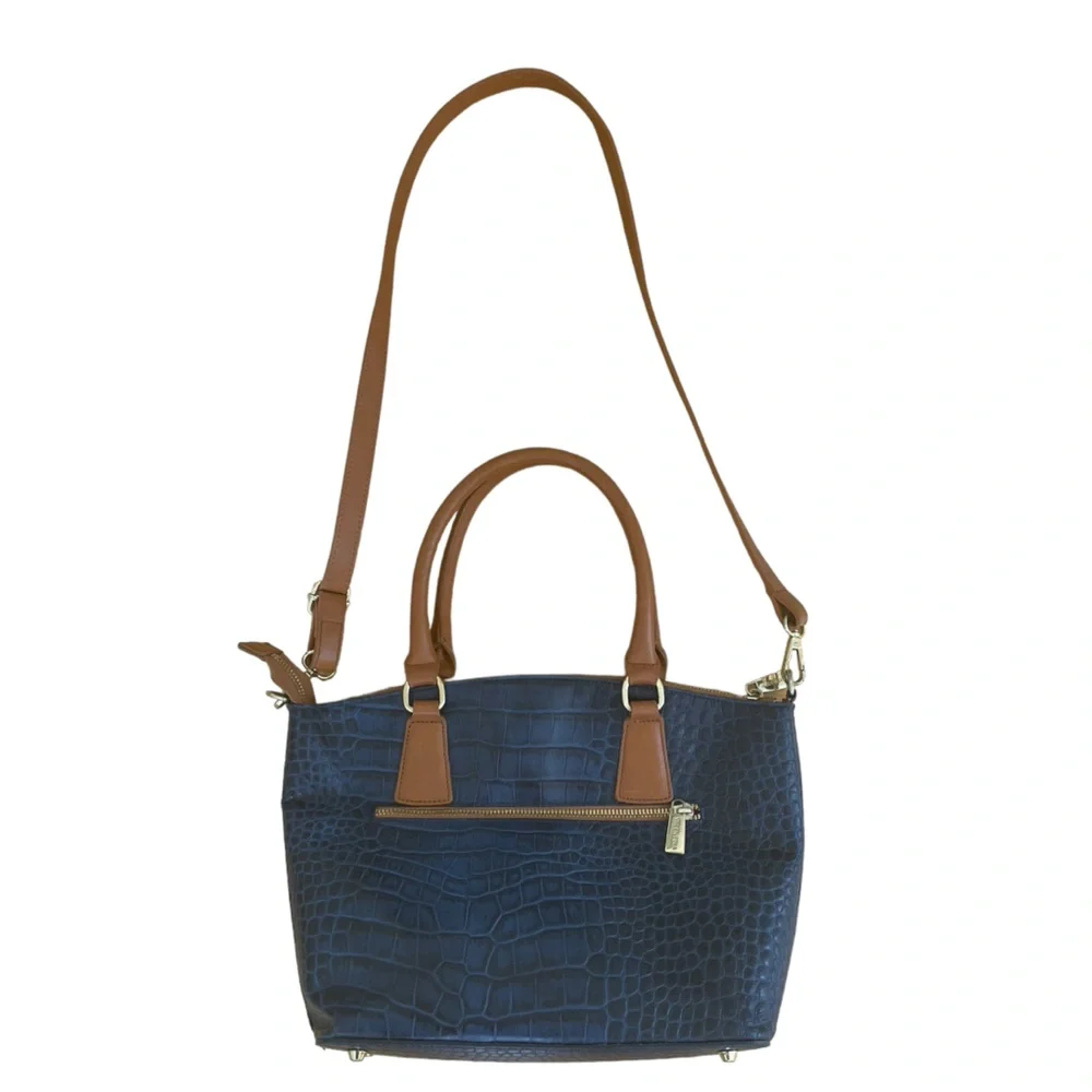 Valentina leather satchel
